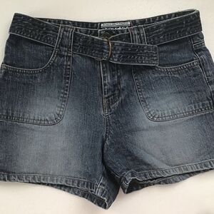 Limited Too Vintage Jeans Short 16 Slim Jr Built In Belt